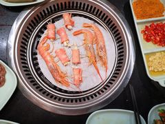 -九寸花汀海鲜烤肉自助(中东迪克店)
