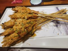 咸蛋黄串串虾-明丰小渔馆(明月路店)