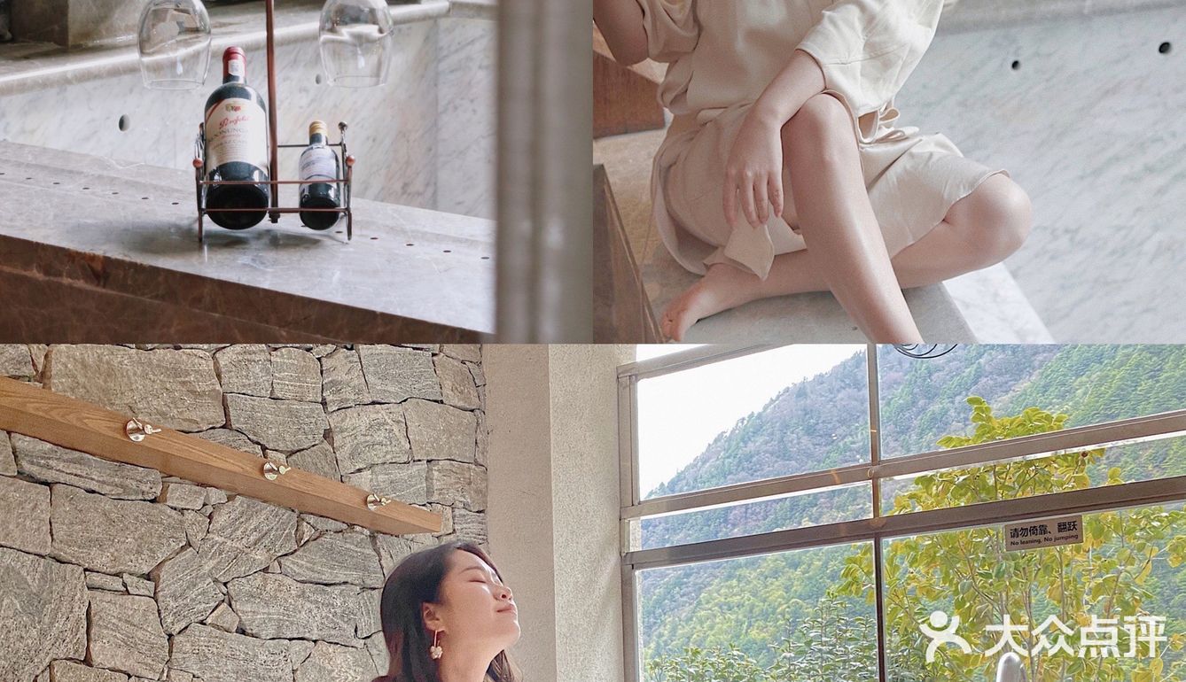 成都周边旅游攻略|2.5h车程去蓝天雪山下泡无边温泉♨️~