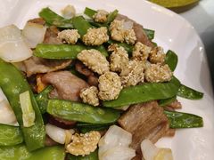 琥珀百合炒羊肉-新兴家喻酒家·羊城名宴(昌岗店)