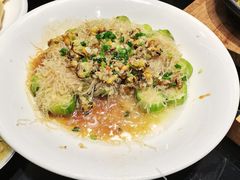 蒜蓉丝瓜蒸珍珠蚝-富盛囍宴大酒楼(新都汇购物广场店)