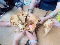 班戟薄饼夹雪糕单球-成裕雪糕店(士多店)