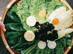 蔬菜拼盘-尚尚仙·酸汤猪手·猪肚鸡火锅(华联万柳购物中心店)