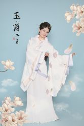 -后宫·古装汉服京剧儿童亲子全家福摄影