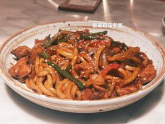 椒麻鸡肉乌冬面-魏客咖啡(中铁中心店)