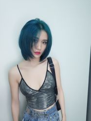 -INS羽毛接发·巴黎画染