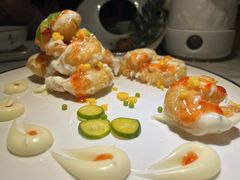 芒果青芥大虾球-辛香汇·现炒川菜(淮海路百盛店)