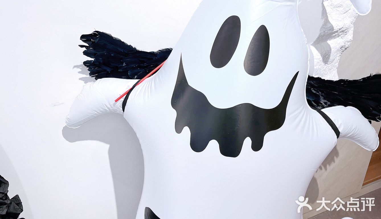 这家咖啡店万圣节气息拉满～