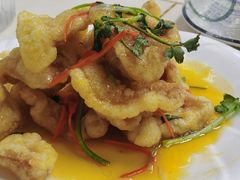 锅包肉-福园东北菜饺子铁锅炖