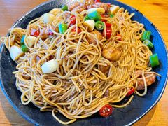 爆辣小公鸡炒面-望京一号·重庆江湖菜(工体店)