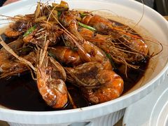 葱香豉油虾-日出青木·杭帮菜名店