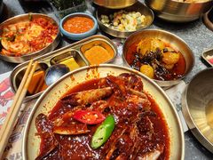 -草家酱蟹炭火烤肉店(珲春南路二店)
