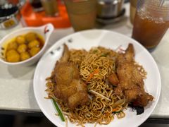 無骨雞翼炒出前一丁-海王冰室(皇朝店)