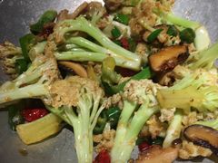 干锅丽水香菇花菜-探花·意境江南菜·唐伯虎文化体验店·松鼠桂鱼(观前店)