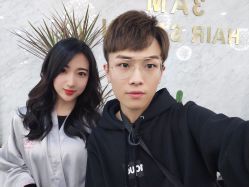 甜美公主卷-3AM HAIR SALON烫发染发接发