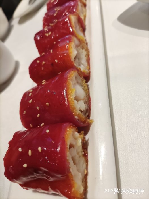 香港龙码头螃蟹王(保利时光里店)-红米脆皮鲜虾肠粉-菜-红米脆皮鲜虾