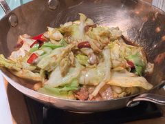 干锅圆白菜-绿茶餐厅(西单老佛爷店)