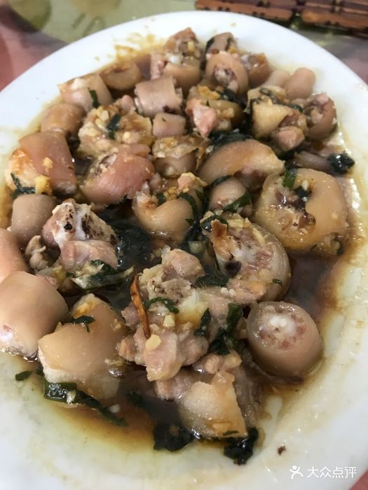 天强农家菜馆-紫苏蒸猪尾-菜-紫苏蒸猪尾图片-新兴县美食-大众点评网