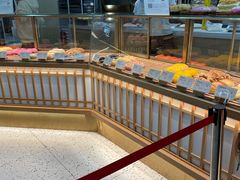 面包甜点陈列柜-木子木水日式烫面包(世界城光谷店)