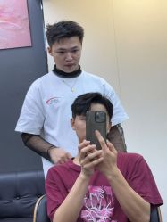 -藤野造型专业烫染接发