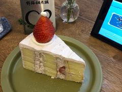 草莓糯米蛋糕-野路甜点铺(松柏路店)
