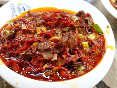 -歹歹的加个面过油肉拌面