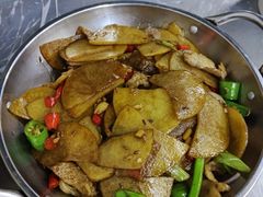 干锅土豆片-小民大排档(马场角横路店)