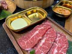 榴莲牛板腱-何发发和牛烧肉·鳗鱼榴莲放题自助(乐峰广场店)