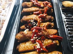 鸡翅中-夜半不二海鲜炭烤(文汇巷店)