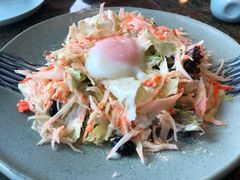 温泉蛋蟹肉色拉-炙柒Sekinana·精致料理 烧鸟·铁板烧(海上世界店)