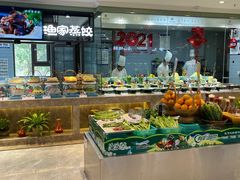 自助取餐区-海派美食·家宴海鲜青岛菜·石锅鲽鱼头(东方城店)