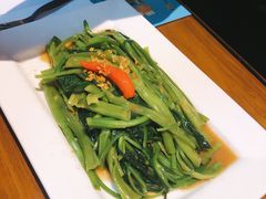 秘制虾酱炒空心菜-帕蓝·暹罗料理(曲阳店)