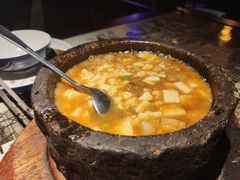 石锅鸡汤豆腐-绿茶餐厅(西湖银泰百货店)