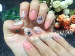 -手牵手美甲