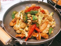 干锅有机花菜-香山湖家家宴(中山陵店)