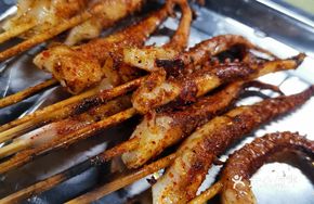Stir-Fried Fish Whiskers with Bamboo Shoots