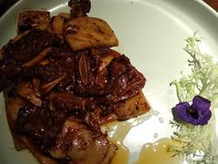 黑椒牛仔骨炒年糕-绿茶餐厅(乐峰广场店)