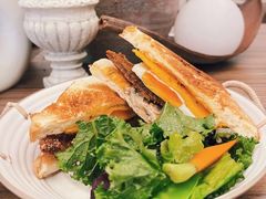 牛排芝士蘑菇北海道三明治-玲婧胡同·生日蛋糕·餐厅(嘉里城店)