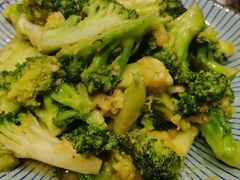 金莎咸蛋酱西兰花-上楼私房菜(院士路店)