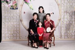 -时光纪亲子全家福照相馆(静安店母女写真父母纪念照)