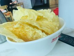炸腐竹-为什么牛潮汕牛肉火锅(中信广场店)