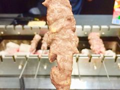 牛肉串-長壹旋转烤吧 农家鸡火锅