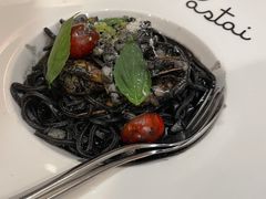 墨鱼汁直身黑面-BONAZZA 意大利餐厅
