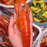 确实是广州前三的小龙虾！！肉比手掌还大个