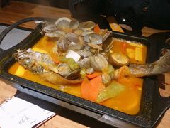 泰式柠檬烤鱼-路边摊小炉子烧烤