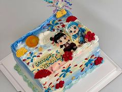 -玉见cake低糖蛋糕甜品台定制(河西店)