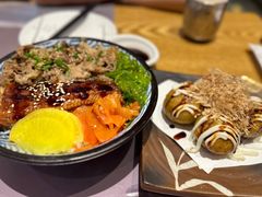 鳗鱼牛肉拼盘饭-林妈妈村·日式料理(宝山万达店)
