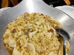 蟹黄炒蟹腿-丁老爷子苏香圆