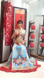 -懿沉香中式嫁衣礼服秀禾服龙凤褂马来褂旗袍总店