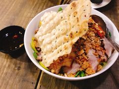 烤猪肉凉拌河粉-Le Chalet Dalat